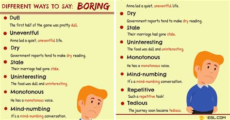 boring antonym|alternative word for boring.